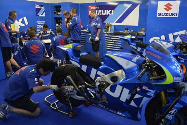 Suzuki in pista a Misano