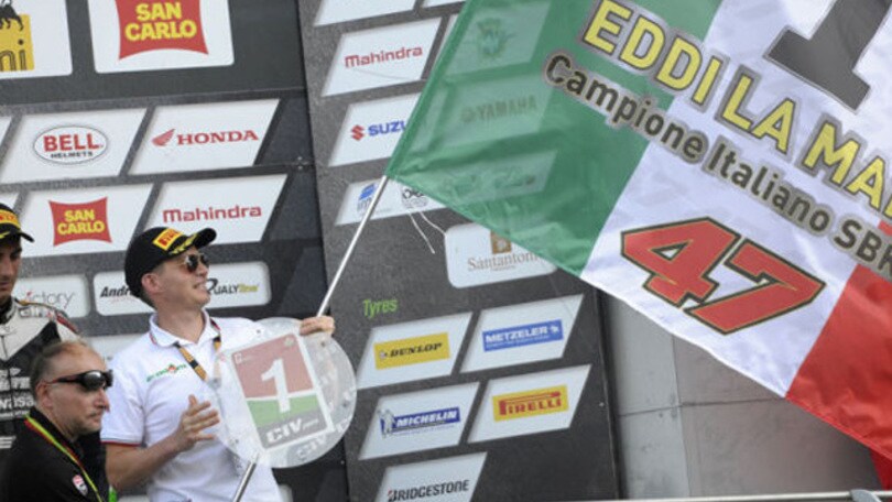 CIV: La Marra campione italiano Superbike
