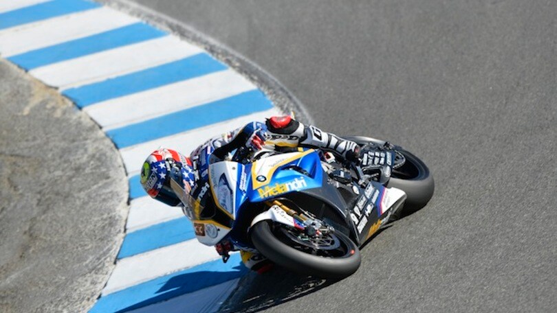 Melandri da primato in qualifica a Laguna