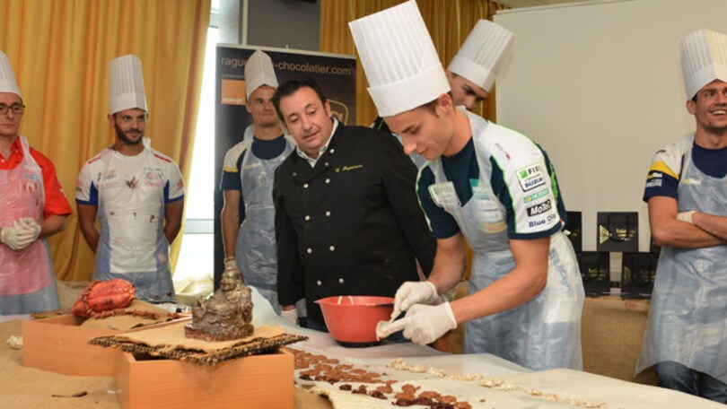 I piloti fanno la cioccolata