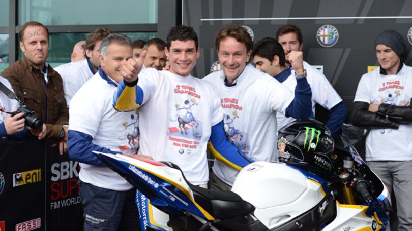 Barrier sulla BMW Superbike