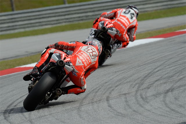 Che agonia, la Ducati