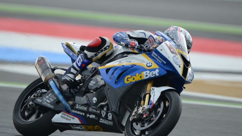 Melandri saluta la BMW