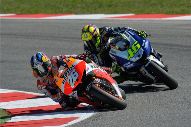 Pedrosa rimane secondo