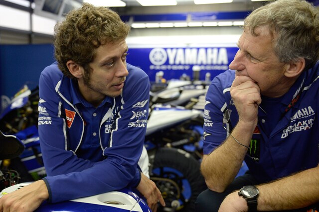 Rossi - Burgess, finita