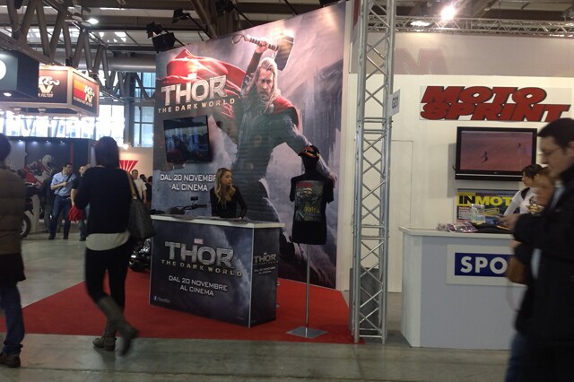 "Thor: The Dark World - 3D" all'EICMA insieme a Motosprint