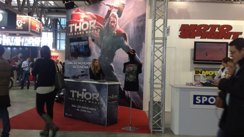 "Thor: The Dark World - 3D" all'EICMA insieme a Motosprint