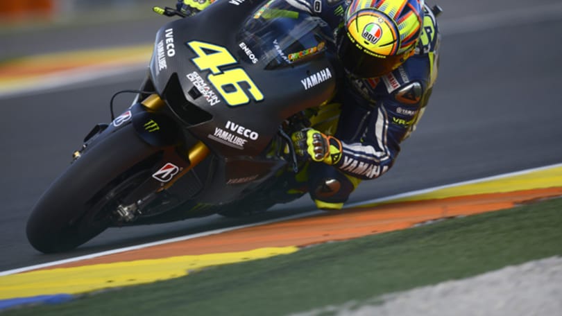 Test MotoGP a Valencia