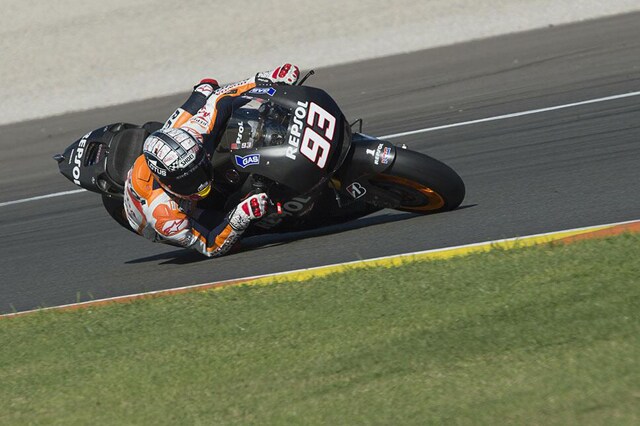 Test MotoGP: Marquez si migliora