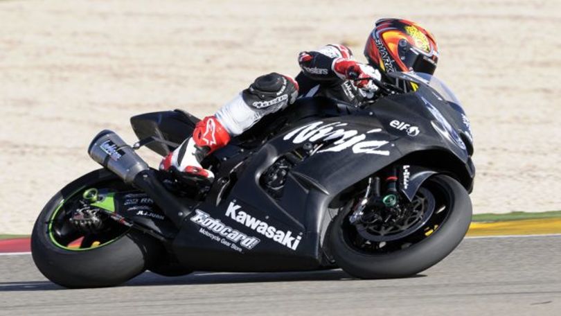 Test SBK Aragon. Baz fa paura