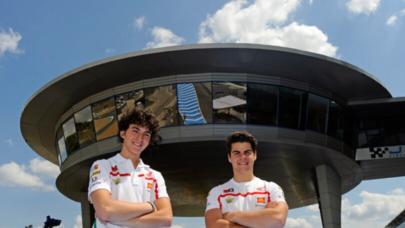 Fenati e Bagnaia: test ad Almeria