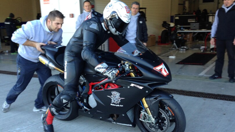 Shake down per la MV Superbike a Jerez