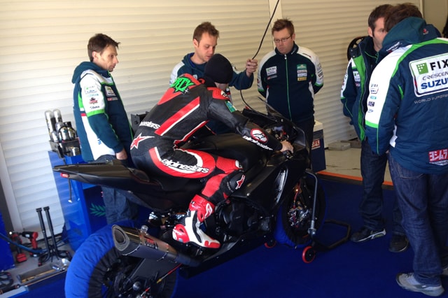 A Jerez ultimi test del 2013 per la SBK