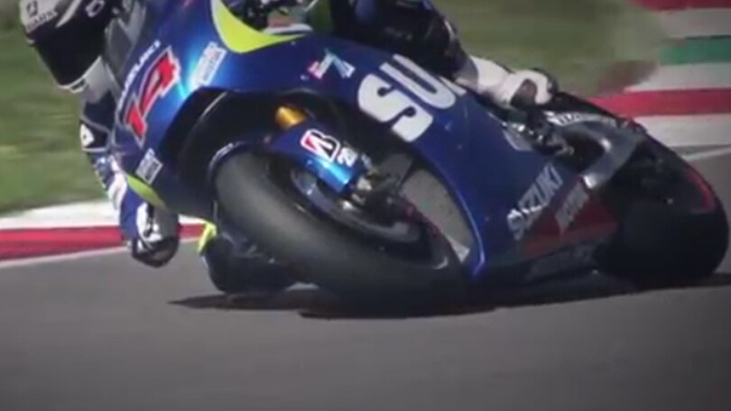 Il test della Suzuki MotoGp 2013