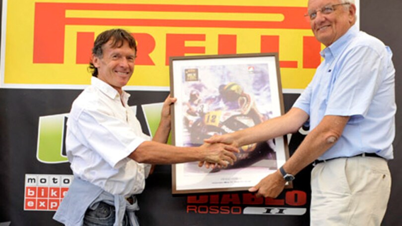 Virginio Ferrari col Team Italia Moto3