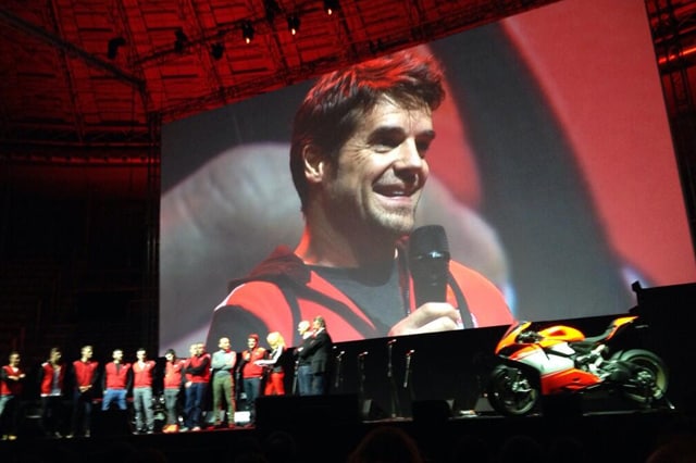 Ducati: grande festa con Checa