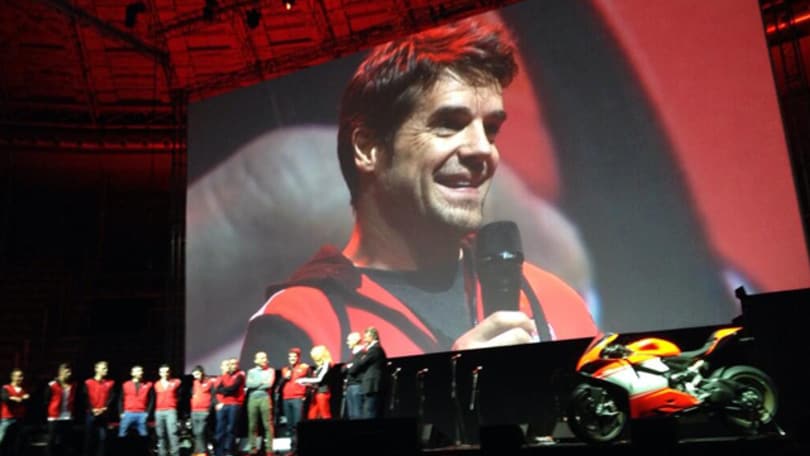 Ducati: grande festa con Checa