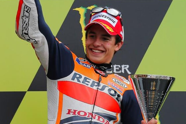 Marquez si allena coi disabili