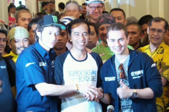 Rossi e Lorenzo in Indonesia