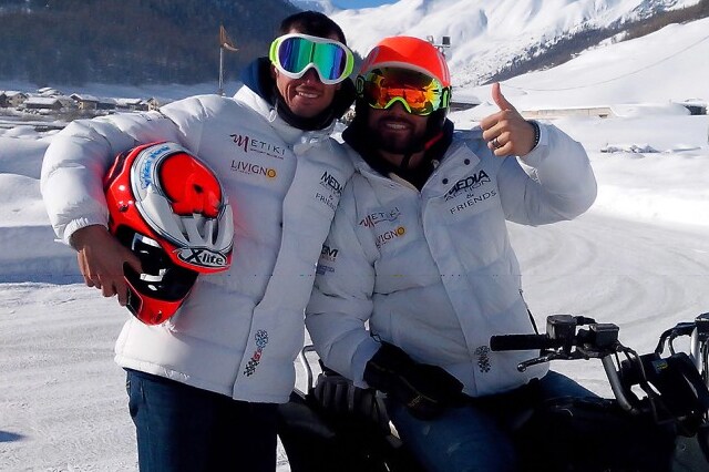 Pasini e Corsi star a Livigno