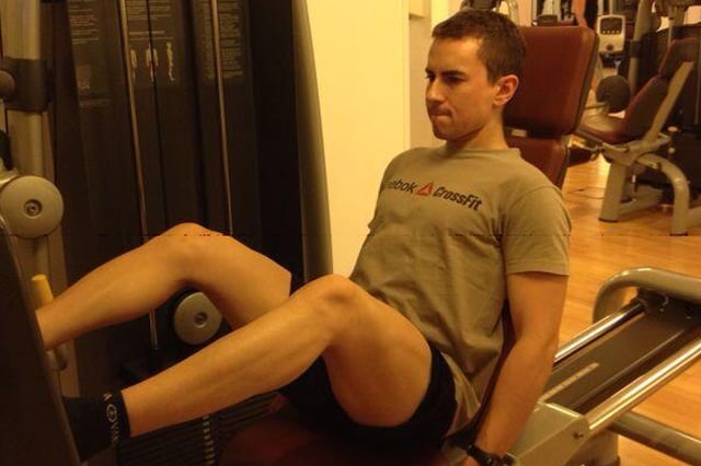 Lorenzo si prepara per i test