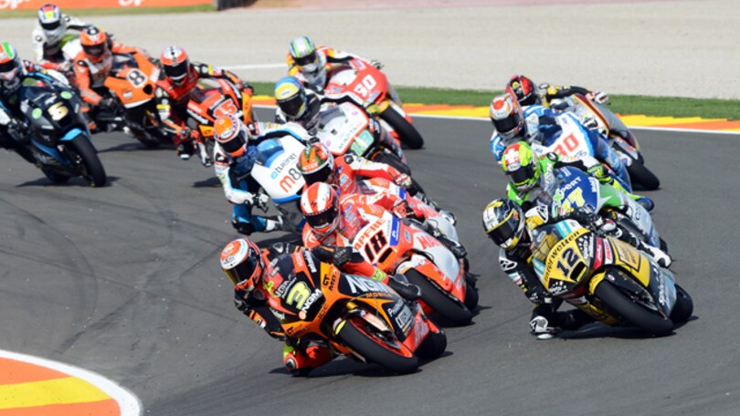 Moto2 e Moto3 ripartono da Valencia