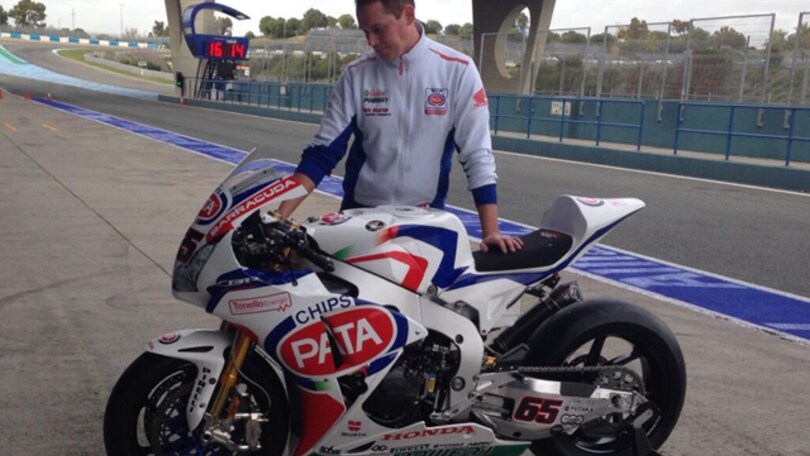 SBK, test a Jerez