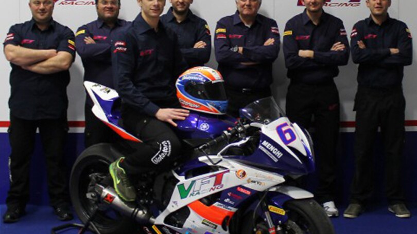 Menghi sulla Yamaha del Team VFT