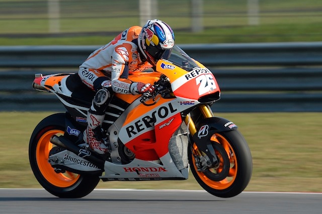 Pedrosa migliora nel primo pomeriggio