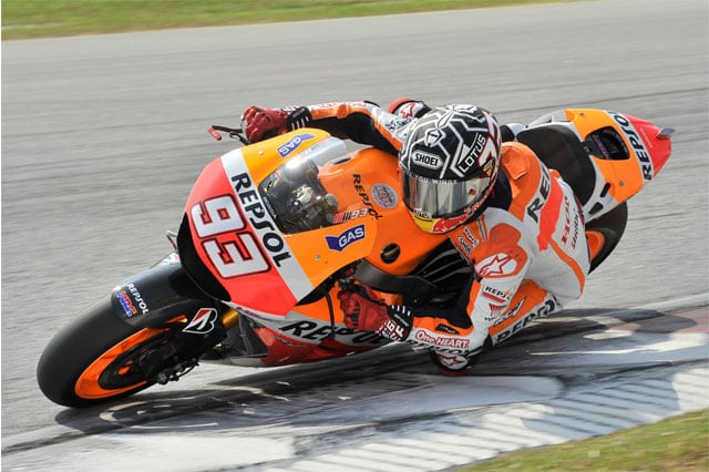 Test Sepang. Marquez