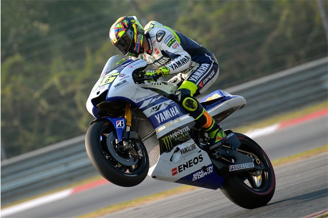 Test Sepang. Rossi