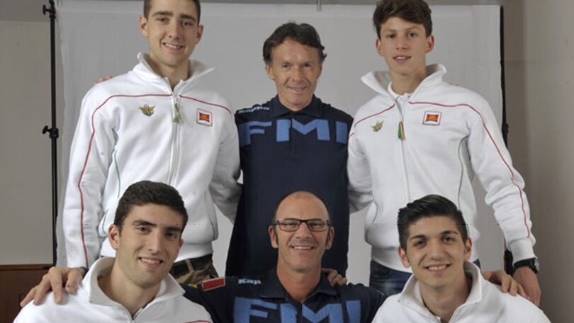 Il Team Italia parte online