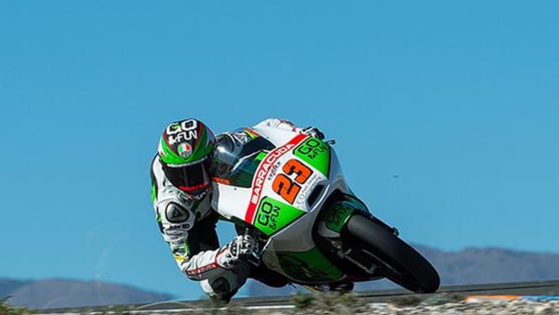 Test Moto3: Antonelli davanti a tutti