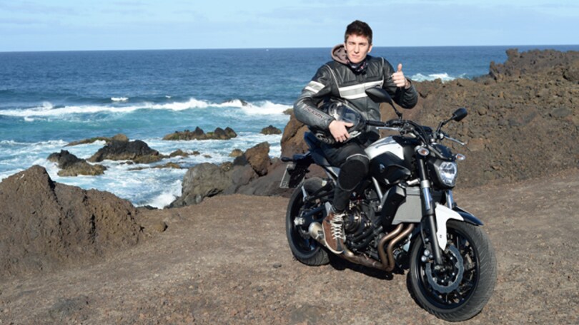 Ecco “l’ambasciatore” della MT-07