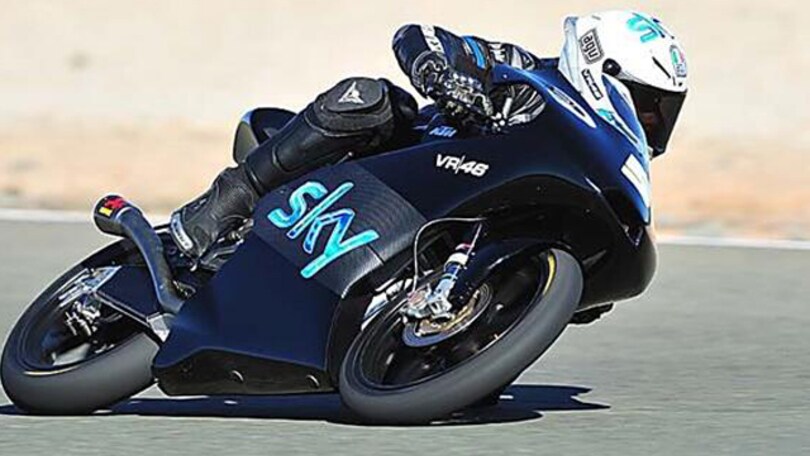 Test Moto3: Fenati secondo