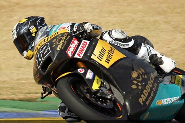 Test Moto2: Luthi davanti, De Angelis quarto