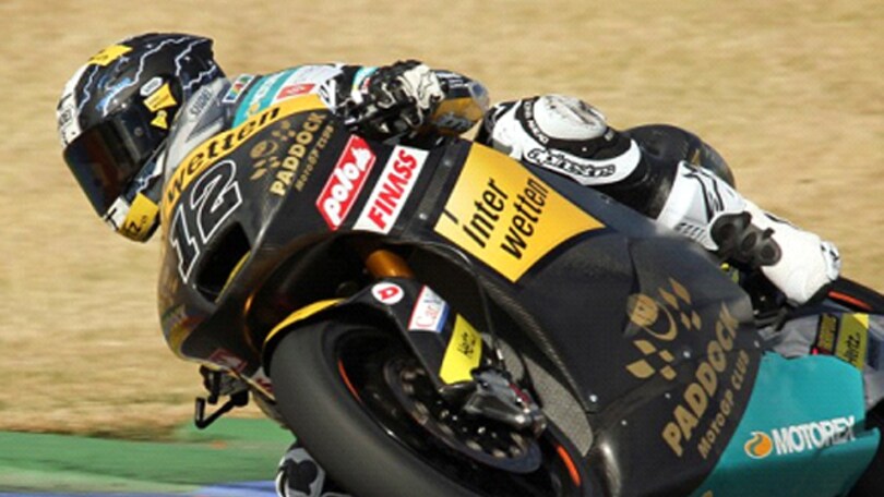 Test Moto2: Luthi davanti, De Angelis quarto
