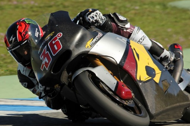 Test Moto2 a Jerez: Kallio vola, bene De Angelis