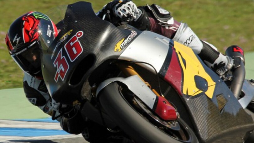 Test Moto2 a Jerez: Kallio vola, bene De Angelis