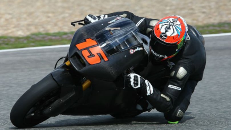 Test Moto2: De Angelis soddisfatto