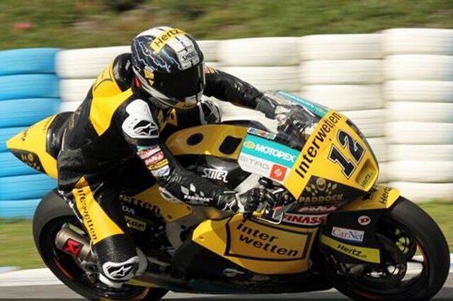Test Moto2 a Jerez: Luthi davanti alla mattina