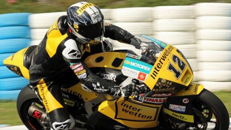Test Moto2 a Jerez: Luthi davanti alla mattina
