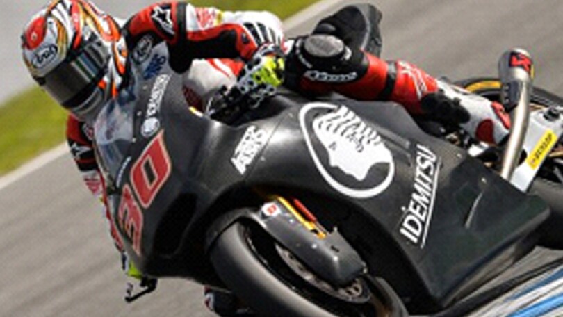Test Moto2 a Jerez: Nakagami resiste