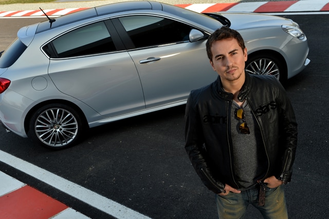 Jorge Lorenzo è l’eccezionale ‘Alfa Romeo Fan’ dell’anno