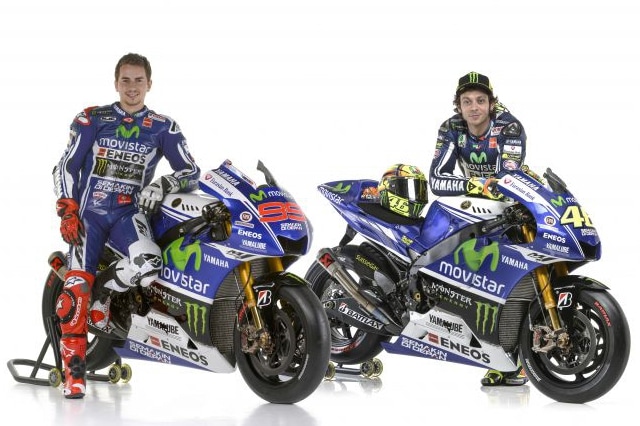 Ecco la Yamaha M1 di Rossi e Lorenzo
