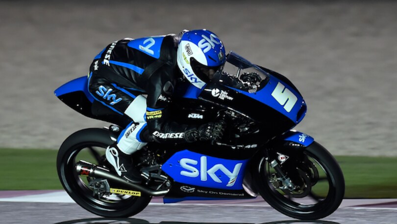 Qatar Moto3: Fenati resiste al ritorno degli spagnoli (e della Honda)