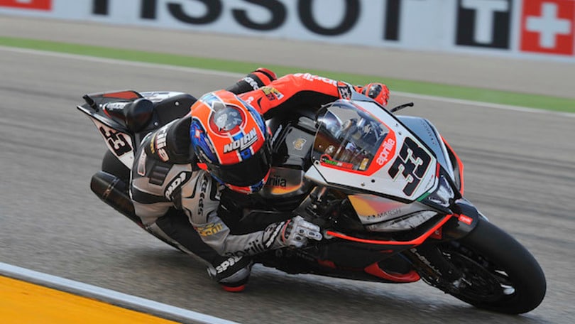 Aragon: Melandri primo nelle libere del sabato