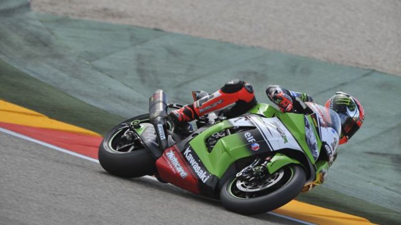 Aragon: Sykes e Kawasaki in Superpole