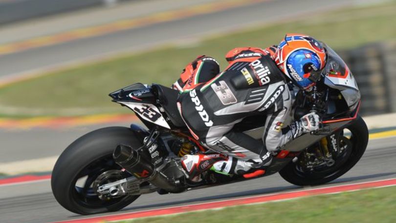 SBK Aragon, Sykes bis, Melandri terzo