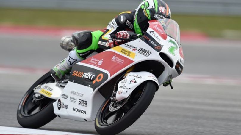 Moto3 Austin: Vazquez il più veloce nel warm up